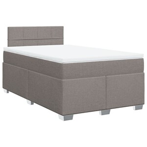 Boxspring - Donkergrijs - Fluweel - Inclusief Matras en LED Boxspring - Donkergrijs - Fluweel - Inclusief Matras en LED