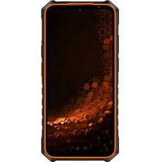 Smartphone Iron?V 6 Go / 64 Go Android?13 4G LTE IP69 Batterie 6320mAh Hammer Noir / Orange