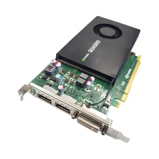 Carte Graphique Quadro K2200 High Profile 4Go GDDR5 DisplayPort DVI HP 764899-001