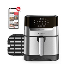EASY FRY & GRILL DIGITAL 2 EN 1 FRITEUSE SANS HUILE AIR FRYER INOX EZ505D10