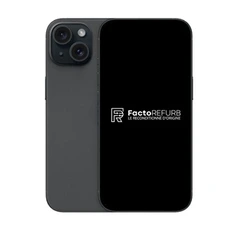 iPhone Factorefurb Apple 15 128Go Noir Reconditionné Grade A+ - Excellent état – Batterie 100% neuve