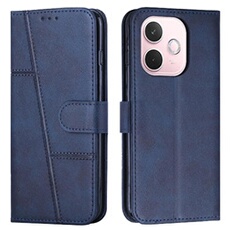 Coque Portefeuille Cuir PU Pour Oppo A5M / A5 5G/4G - Protection RFID, Fentes Cartes, Support Intégré, Fermeture Magnétique