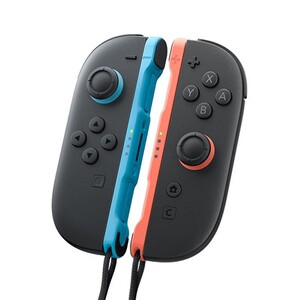 Paire de Manettes Joy-Con Gauche Violet Néon/Droite Orange Néon Paire de Manettes Joy-Con Gauche Violet Néon/Droite Orange Néon