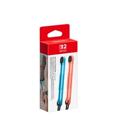 Paire de dragonnes Joy-Con 2 Bleu clair et Rouge clair