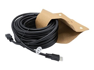 exertis Connect - High speed - câble HDMI avec Ethernet - HDMI mâle pour HDMI mâle - 10 m - noir - support 4K30Hz (3840 x 2160), support pour 4K24Hz,