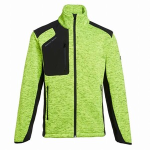 Veste North Ways 1437 Arsenal Jaune Taille L - Molletonnée Résistante Eau & Vent