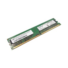 Barrette Mémoire 1Go RAM DDR2 MT16HTF12864AY-667B3 DIMM PC2-5300U 2Rx8
