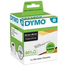 DYMO Pack de 2 rouleaux d'étiquettes adresse larges pour LabelWriter 89 x 36 mm - vue 4