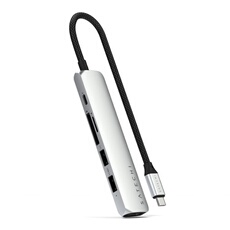 Hub USB-C Multiport 6-en-1 Silver