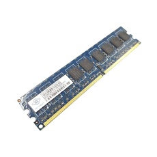 Barrette Mémoire 1Go RAM DDR2 NT1GT72U8PA1BY-3C DIMM PC2-5300E 2Rx8