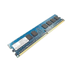 Barrette Mémoire 512 Mo RAM DDR2 NT512T64U88A0BY-37B DIMM PC2-4200U 1Rx8