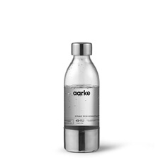 Aarke Bouteille en PET 650 ml argent pour Carbonator 3