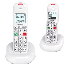 Téléphone Sans Fil Duo Alcatel XL685DUOBLANC – Mains Libres, Blocage Appels - vue 8
