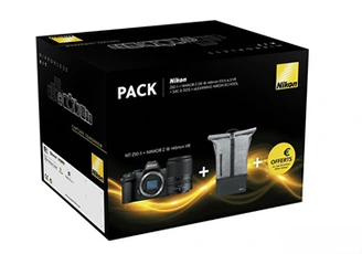 Appareil photo hybride Nikon Pack Z50II + 18/140VR + sac a dos+ 2H cours a distance School