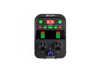Dictaphone Zoom PodTrack P2 - vue 2
