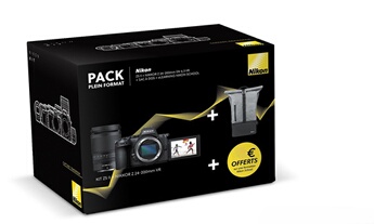 Pack Exclusif Fnac Appareil photo hybride Nikon Z5II + 24200VR + sac à dos + 2H cours à distance Nikon School - vue 2