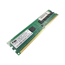 Barrette Mémoire 512Mo RAM DDR2 V916764K24QBFW-F5 DIMM PC2-5300U 1Rx8