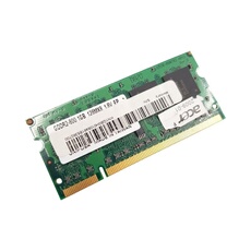 Barrette Mémoire 1Go RAM DDR2 GU331G0ALEPR612C6CE SO-DIMM PC2-6400