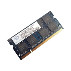 Barrette Mémoire 1Go RAM DDR2 NT1GT64U8HB0BN-3C SO-DIMM PC2-5300S