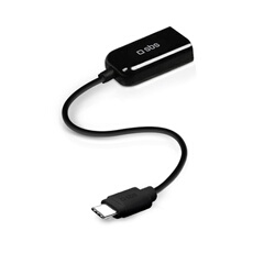 - Adaptateur USB - 24 pin USB-C (M) reversible pour USB (F) - USB 3.0 - 15 cm