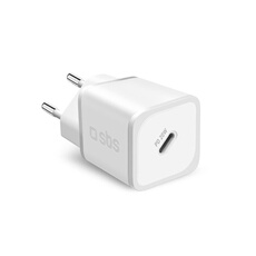 Chargeur secteur GaN PD 20 W USB C Blanc