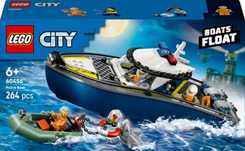 LEGO City 60456 La course-poursuite en bateau de police