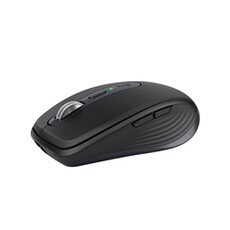MX Anywhere 3S Souris Sans Fil Silencieuse, Compacte, Defilement Rapide, Suivi toute Surface en 8K DPI - Graphite