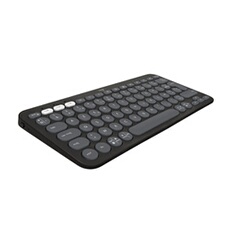 Pebble Keys 2 K380s clavier sans fil Bluetooth multidispositif - Graphite