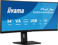 ”ProLite XCB3494WQSU-B1 34”” Incurvé UWQHD”