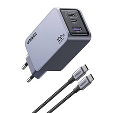 Chargeur secteur UGREEN Nexode Pro anodisé - vue 3