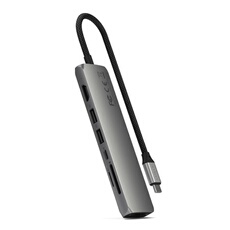 Hub USB-C Multiport 7 en 1 Gris Sidéral