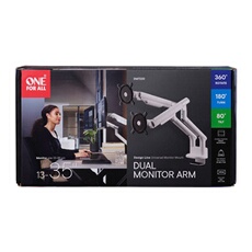 Support universel One for all DM7220 Design Line Double bras pour moniteur de bureau - vue 2