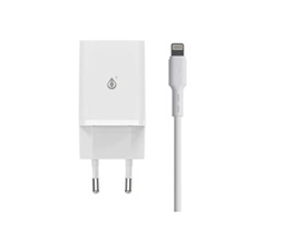 Chargeur avec câble One+ pour iPhone 8 X 12 13 et 14 - vue 2