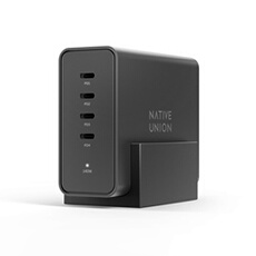 Native Union FAST GAN CHARGER PRO PD 140W-BLACK-EU - vue 1