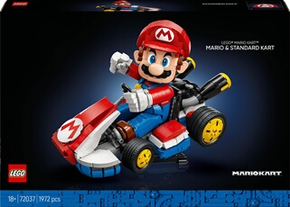 LEGO Super Mario 72037 Mario Kart : Mario et kart standard