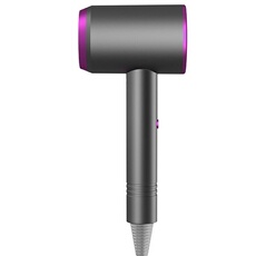 Sèche-cheveux professionnel SZSMART ES200, adapté à tous types de cheveux (1000 W - Gris)