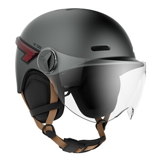 Casr Casque de Protection Taille M Gris - Accessoires mobilité urbaine Casr Casque de Protection Taille M Gris - Accessoires mobilité urbaine