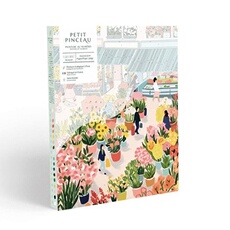 Coffret de peinture au numéro Petit Pinceau Flower Market par Zaze Art