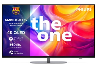TV QLED Philips The One 50PUS9050 126 cm 4K UHD Ambilight 2025 métal - vue 2