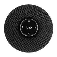 Enceinte sans fil Tnb de conférence Bluetooth et filaire USB-A/USB-C professionnelle - noir