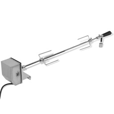 BBQ Draaispit met professionele motor staal 900 mm42244