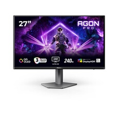 Ecran gaming 27'''' 4K UHD QD OLED 240Hz 0 03ms HDR 400 True Ajustable en hauteur Pivot Haut parleurs Hub USB USB C G Sync Compatible FreeSync Premium