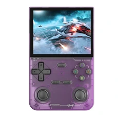 Console rétrogaming szsmart Console de jeu K36 3,5 pouces, système open source 64 Go (16 000 jeux) - Noir