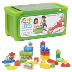 Boite de Rangement 30 Blocs de Construction Tactiles