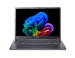 Aspire 14 AI A14-52M 14 Copilot+ Intel Core Ultra 5 16 Go RAM 512 Go SSD Gris acier