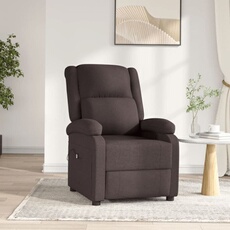 VIDAXL - Fauteuil de relaxation électrique - Inclinable - Marron