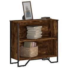 Vidaxl Bibliothèque Chêne Fumé 80X31x74,5 Cm Bois D Ingénierie