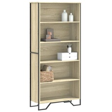Vidaxl Bibliothèque Chêne Sonoma 80X31x169 Cm Bois D Ingénierie