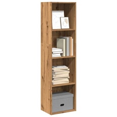 Vidaxl Bibliothèque Chêne Artisanal 40X30x152 Cm Bois D Ingénierie