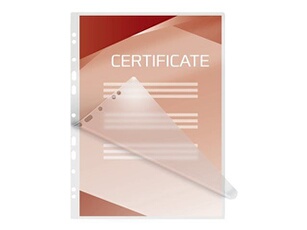 Organise Laminating Pouch - 75 micromètres - pack de 100 - brillant - 229 x 303 mm pochettes plastifiées